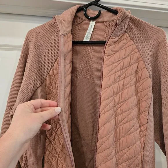 Athleta Flurry Force Insulated Primaloft Jacket II (Dusty Pink) - Picture 3 of 6